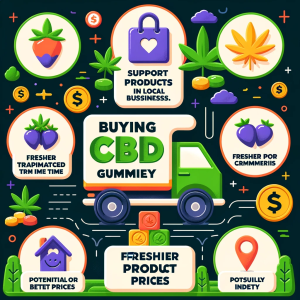 Benefits of Buying CBD Gummies Locally