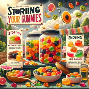 Storing and Enjoying Your Fruit Juice Gummies