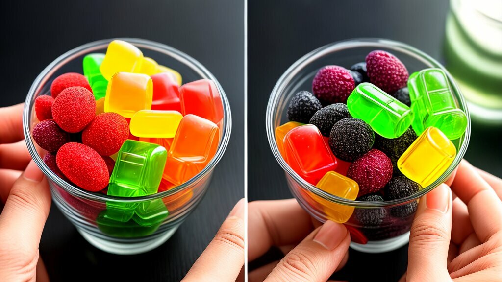 gummy vs fruit snacks taste preferences