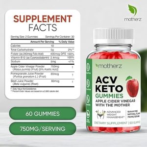 Key Ingredients of keto ACV gummies