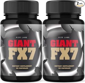 rize labs (2 Pack) GiantFX7 Capsules for Men